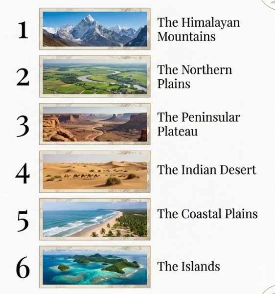 6 Division of Indian Physiography
